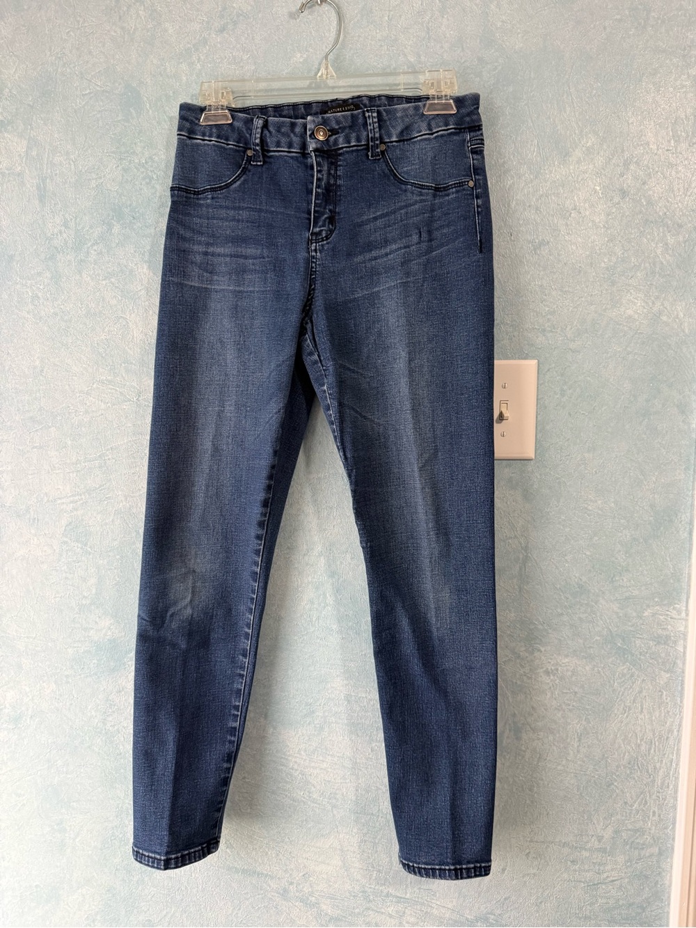 Signature Studio Dark Blue Skinny Stretch Jeans